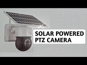 Solar camera with sim card
