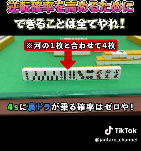 麻雀初心者のための逆転率を高める方法