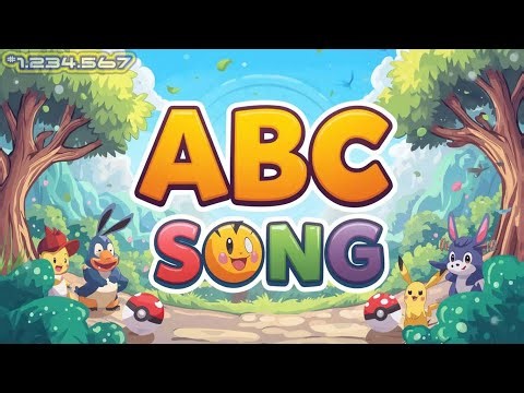Learns Alphabet ABC | ABCD Song | Nursery Rhymes | Phonics Sounds Song for Children A251109