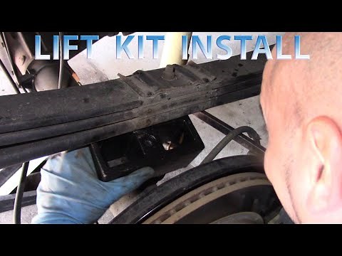 How To Install A 3 Inch Rear Lift Kit For Chevy Silverado 1500 (GMC as well)