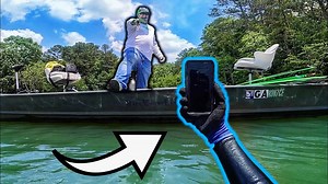 Metal detecting underwater saved his business! You won't believe his reaction!