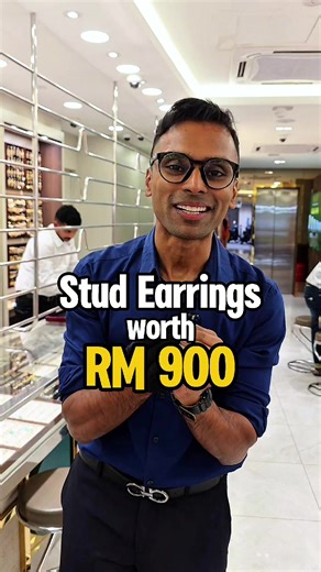 Stunning RM 900 Stud Earrings You Must See!