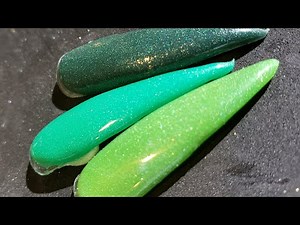 DIY Color Acrylic powder | Mica powder Acrylic | Acrylic nail tutorial