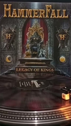 Hammerfall - Full vinyl on my playlist! #shorts