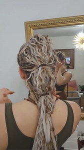 9.9K views · 168 reactions | Viking bubble braid style with shorties! ⚔️☀️ Perfect for summer - cute, bold, and keeps it cool. #wildcraftedbeauty #shortdreads #vikingbraids #protectivestyles | Wildcrafted Beauty | Facebook