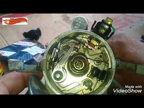 Cambio platinos y condensador Motor J1800