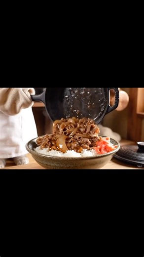 【ASMR】牛飯を食べるにゃ #cat