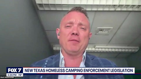 New legislation about homeless camping enforcement