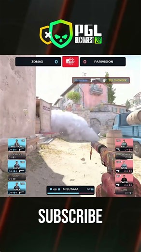 misutaaa goes HUGE and COMPLETES retake with CLEAN -4#pgl #cs #cs2 #bucharest