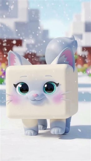 She Purred Until Snow Fell Asleep Too ❄️