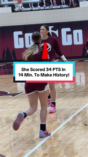 Tori Oehrlein scored 34 PTS in 14 minutes to become the new Minnesota HS girls all-time leading scorer. Absolutely insane!! 🤯 #strictlyminnesota
