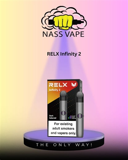 NASS VAPE on Instagram: "✨ RELX Infinity 2 – The Next Level of Smooth Vaping! ✨ The RELX Infinity 2 is here at Nass Vape! Designed for an ultra-smooth experience with dual power modes, fast charging, and leak-resistant pods—this is the upgrade you’ve been waiting for! 🔹 Adjustable Power Modes (Eco, Smooth, and Boost) 🔹 Rapid Type-C Charging 🔹 Sleek, Ergonomic Design 🔹 Leak-Resistant Pods for a Hassle-Free Vape Level up your vape game today! 📍 3421 Kingsway, Vancouver 🕖 Open daily 7 AM–12 A