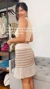 What do you think about this crochet skirt so far? #crochetskirt #crochetdesign #crocheting | KnitcroAddict