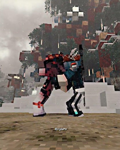 Merry Christmas 🎄❄️☃️✨ #minecraft #winter