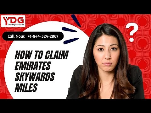 How To Claim Emirates Skywards Miles? #miles #emirates