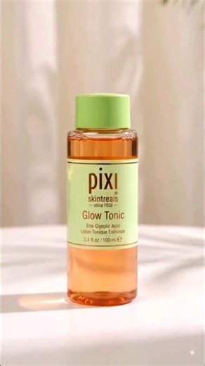 Pixi Glow Tonic mini review ❤️❤️ #minireview #productreview #review #shorts @pixibeauty