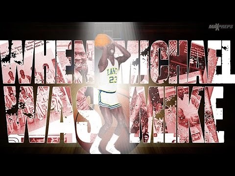 Rare Michael Jordan high school basketball footage
