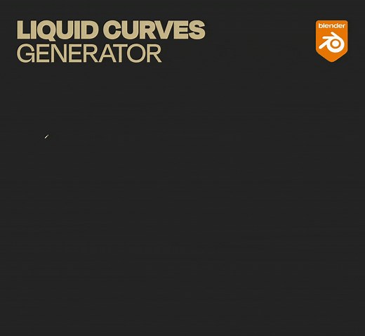 Liquid Curves Generator for Blender