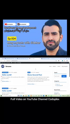 Blog Layouts in WordPress Block Theme #wordpress #block #theme #blog #developer