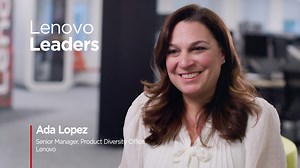 When Ada Lopez graduated from college and became a teacher, it did not take her long to realize the role technology played as an equalizer for students, especially those with physical and mental disabilities. Now as the Senior Manager of Lenovo’s Product Diversity Office, Lopez aims to ensure that Lenovo’s products and solutions are both inclusive and accessible. Lopez and her team solicit input from a broad range of users to validate product design, helping Lenovo deliver on its vision of provi