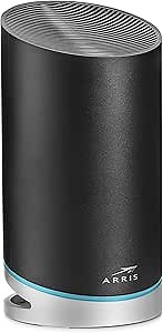 ARRIS Surfboard mAX W130 Tri-Band Mesh WiFi 6 System, AX7800 Speeds up to 7.8 Gbps, Coverage 6,000 sq ft, Alexa Support