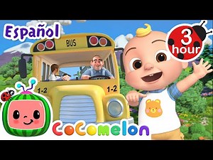 Las ruedas del autobús escolar | ¡CoComelon! | Canciones Infantiles en Español Latino