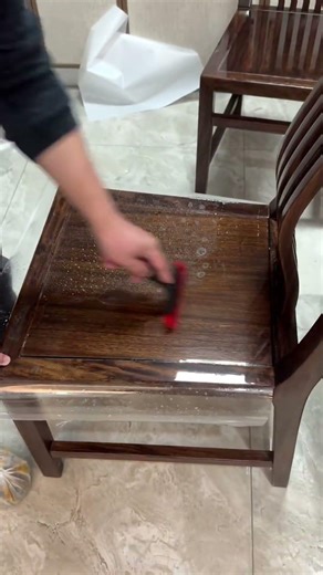 Chair protector installation process #shorts #furniture #chair
