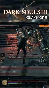 Dark Souls 3 - Lothric & Lorian, só com a CLAYMORE #darksouls3 #fromsoftware #soulslike #bossfight
