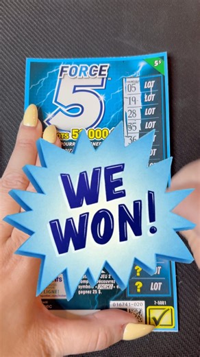 Winning with Numbers Ending in 5?! 😳 Scratch Ticket Win