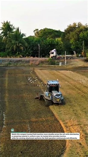 Compact Track Seeder Plants Fields Fast With Precision #Farming #AgTech #Machinery Every Row Today!