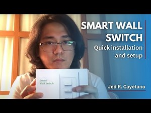 Smart Wall Switch (No Neutral Wire) Installation and Setup