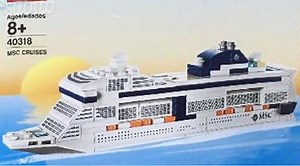 LEGO 40318 MSC Cruises set revealed