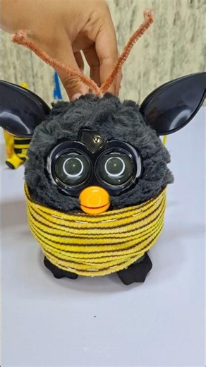 DIY Cute Bee Costume For My Furby! 🐝✨