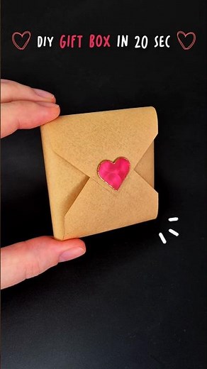 Try This Cute DIY Gift Box ! ❤️🎁 Easy Handmade Gift Idea 😍 ASMR Craft #diy #papercraft