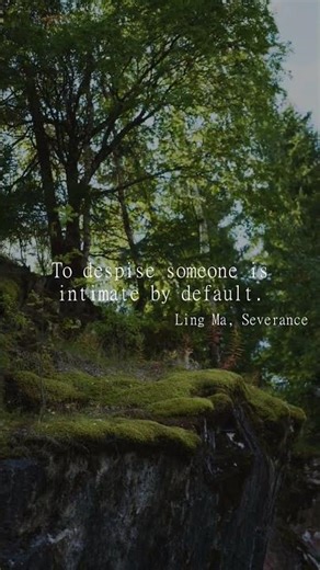 To despise someone is intimate by default.