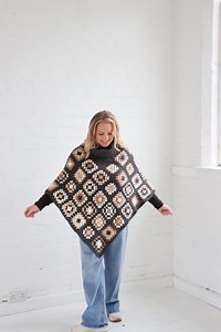 Say hello to the NEW & Improved NTHS poncho!This show-stopping granny square poncho now has an improved neckline with two options. Choose from a simple neckline (with more rows added compared to the original) or roll neck! Comment ‘poncho’ to get all the details.If you’ve previously purchased, you’ll be getting this 31 page PDF update as part of your previous purchase. 🙌🏼#crochetpattern #crochetponcho #poncho #moderncrochet #fyp #easycrochet | Bella Coco Crochet
