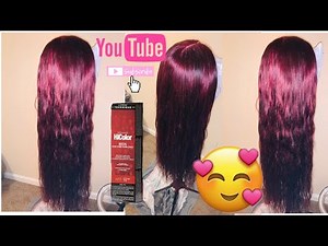 HOW TO DYE HAIR RED WITHOUT USING BLEACH / L'OREAL HiCOLOR RED AND MAGENTA