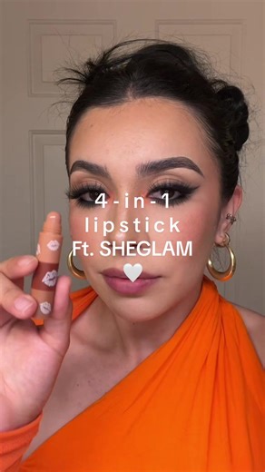 @SHEGLAM did it again!! 🤯😍 How cool are these Mega Lip Stacks?! They’re perfect for on-the-go or travel! ✈️🧳 I used the Bare Stack lip stacks 🤍 #SHEGLAM #SHEGLAMmusthaves #greenscreenvideo