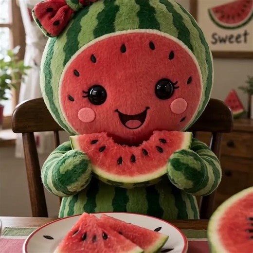 Watermelon Munching ASMR