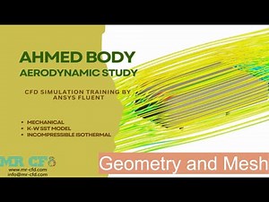 Ahmed Body Aerodynamic Study, ANSYS Fluent Training