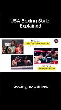 American boxing style explained