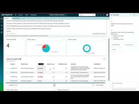 Health and Safety Pattern Detector