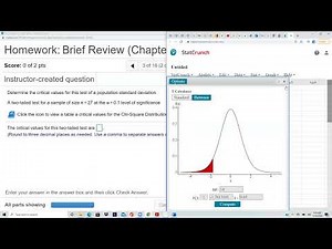 Elementary Statistics Lesson 143: Review Chapters 9 and 10, Help Session