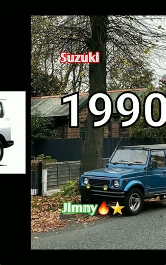 Evolution of suzuki jimny 1970 ~ 2026