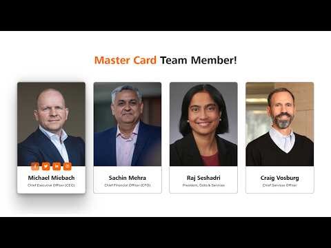 Master Card Team Member with HTML CSS Bootstrap | HTML CSS Bootstrap Master Card Team ‪@raselcoder‬