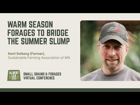 Warm-Season Forages to Bridge the Summer Slump | Kent Solberg