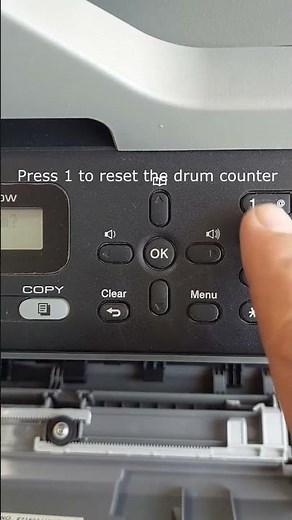 Reset Drum Counter of Brother MFC-L2700DW