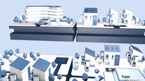 District cooling network