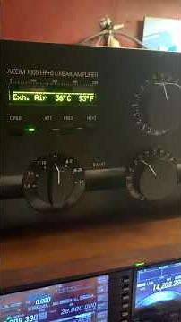 ACOM 1000 amplifier BASICS.