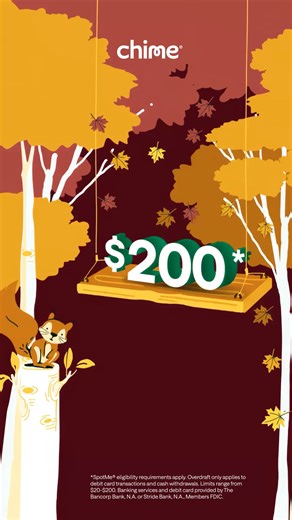 Get started today. | Chime